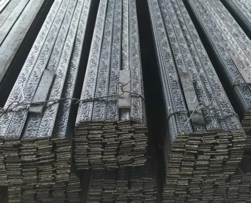 حديد منقوش بدون طلاء على الأطراف